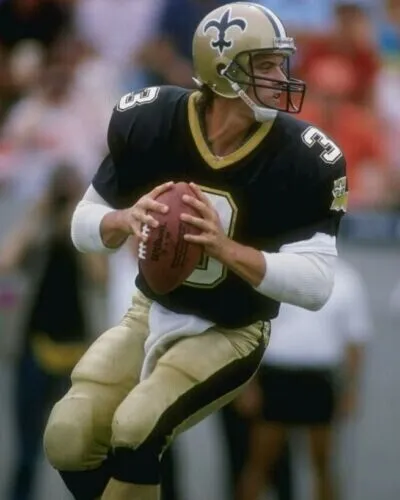 Bobby Hebert Signed New Orleans Saints Jersey Inscribed "Cajun Cannon" (Beckett)
