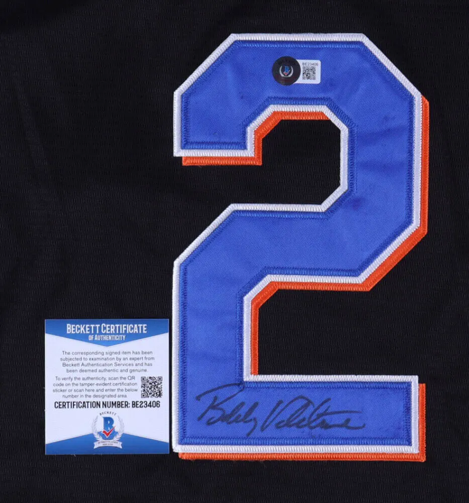 Bobby Valentine Signed Mets Jersey (Beckett COA) New York Manager 19962002