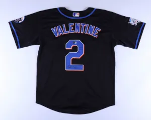Bobby Valentine Signed Mets Jersey (Beckett COA) New York Manager 19962002