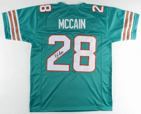 Bobby McCain Signed Miami Dolphins Jersey (JSA COA) Starting Free Safety