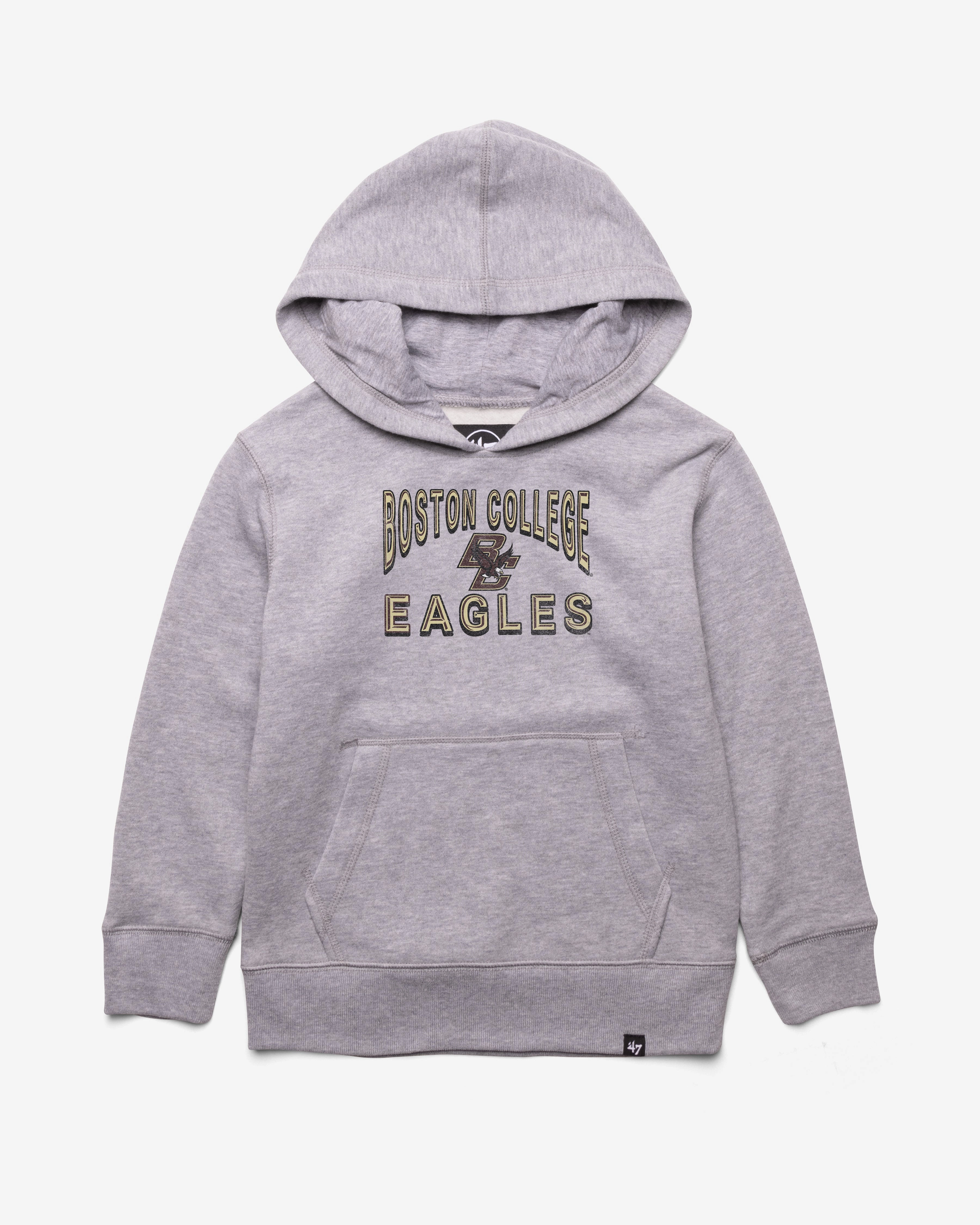 BOSTON COLLEGE EAGLES BC FAN OUT '47 HEADLINE HOOD KIDS