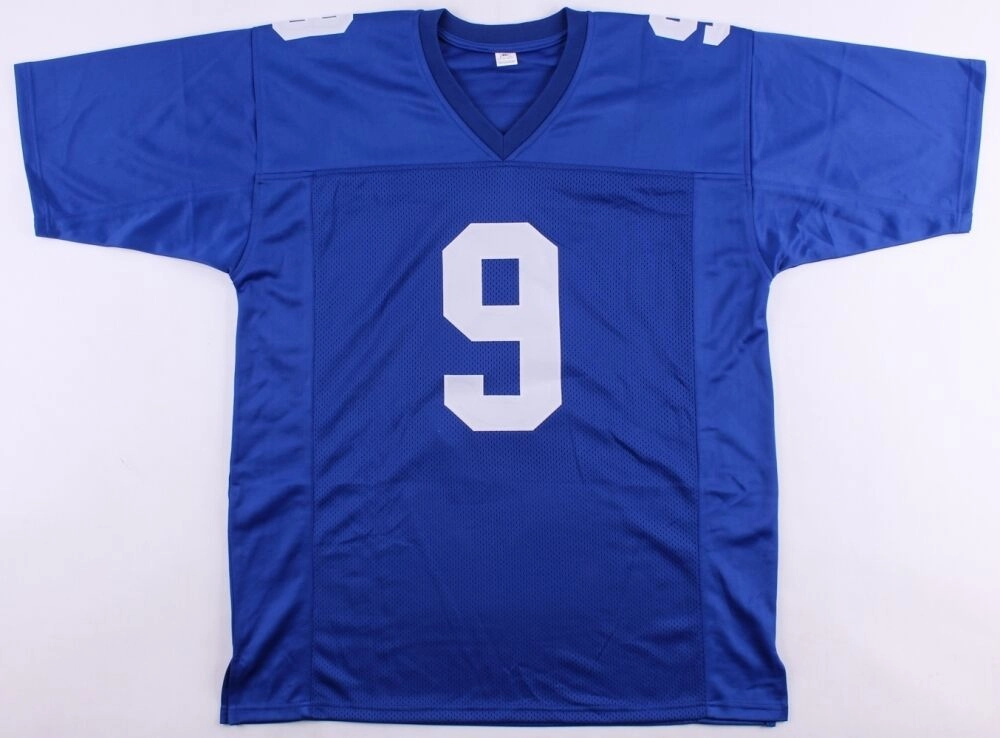 Brad Wing Signed New York Giants Jersey (JSA COA) Punter