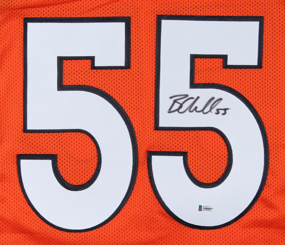 Bradley Chubb Signed Denver Broncos Jersey (Beckett COA) N C. State Linebacker