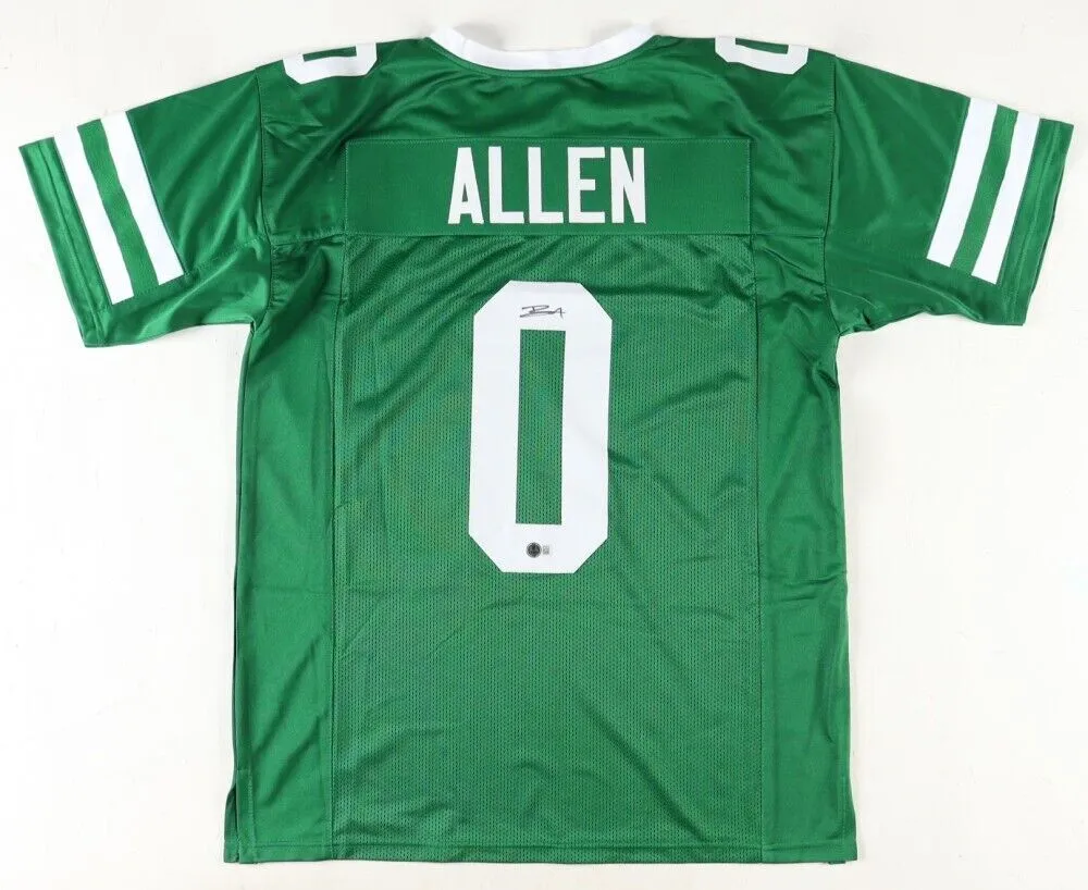 Braelon Allen Signed New York Jets Jersey (Beckett) Ex-Ohio State Running Back