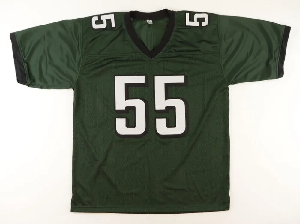 Brandon Graham Signed Philadelphia Eagles Green Jersey (JSA COA) Defensive End