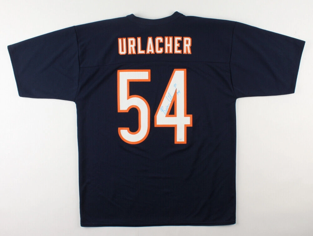 Brian Urlacher Signed Chicago Bears Inscrib "ROY" Jersey (JSA COA) 8xPro Bowl LB