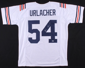 Brian Urlacher Signed Chicago Bears Jersey (Beckett Holo)  8xPro Bowl Linebacker
