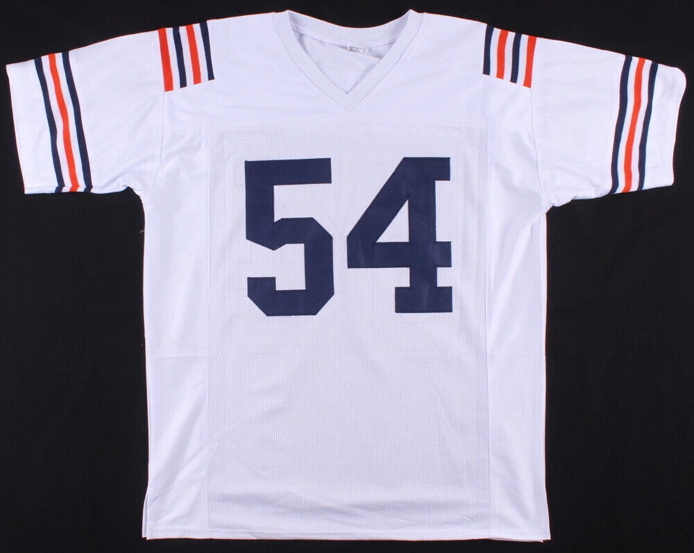 Brian Urlacher Signed Chicago Bears Jersey (Beckett Holo)  8xPro Bowl Linebacker