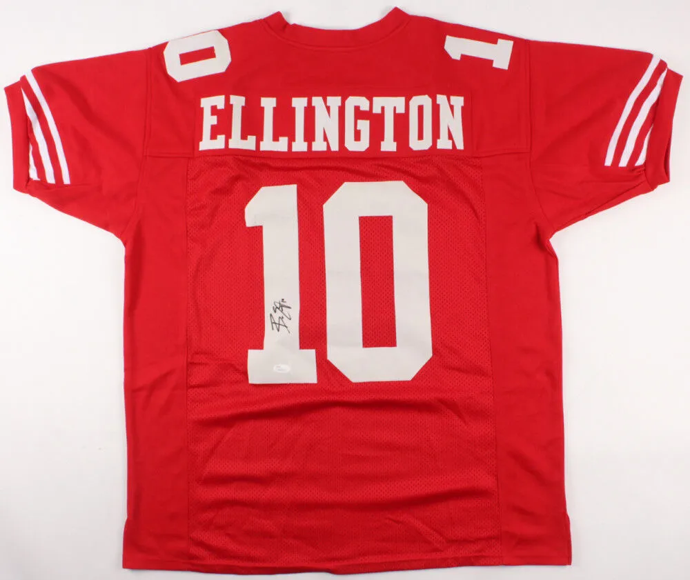 Bruce Ellington Signed San Francisco 49ers Jersey (JSA COA) Wide Receiver Texans