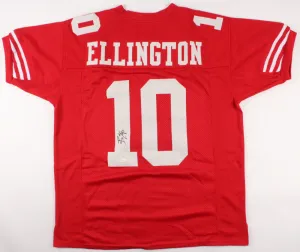 Bruce Ellington Signed San Francisco 49ers Jersey (JSA COA) Wide Receiver Texans