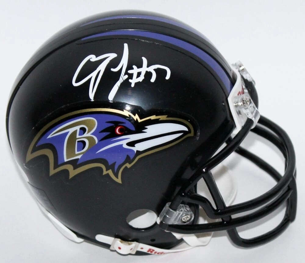 C.J. Mosley Signed Baltimore Ravens Mini Helmet (JSA COA) 2Pro Bowl 2014, 2016