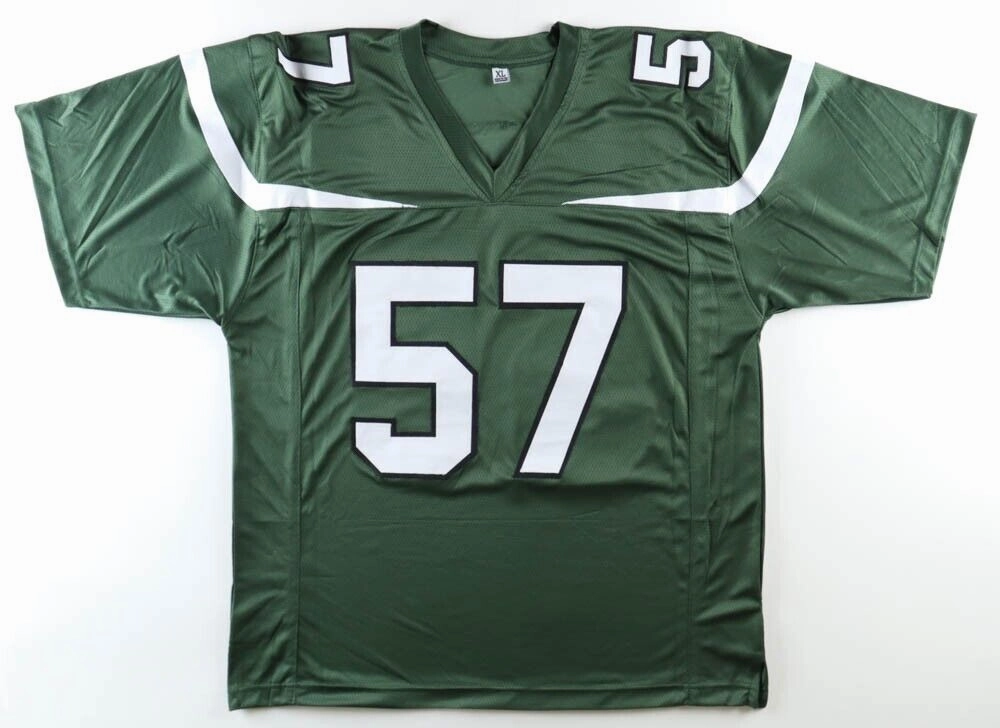 C.J. Mosley Signed New York Jets Green Jersey (JSA COA) 2014 1st Rnd Pk L.B