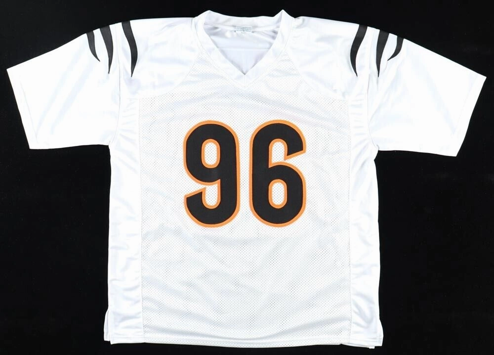 Cam Sample Signed Cincinnati Bengals Jersey (JSA) 2021 4th Rnd Pk/ Defensive End