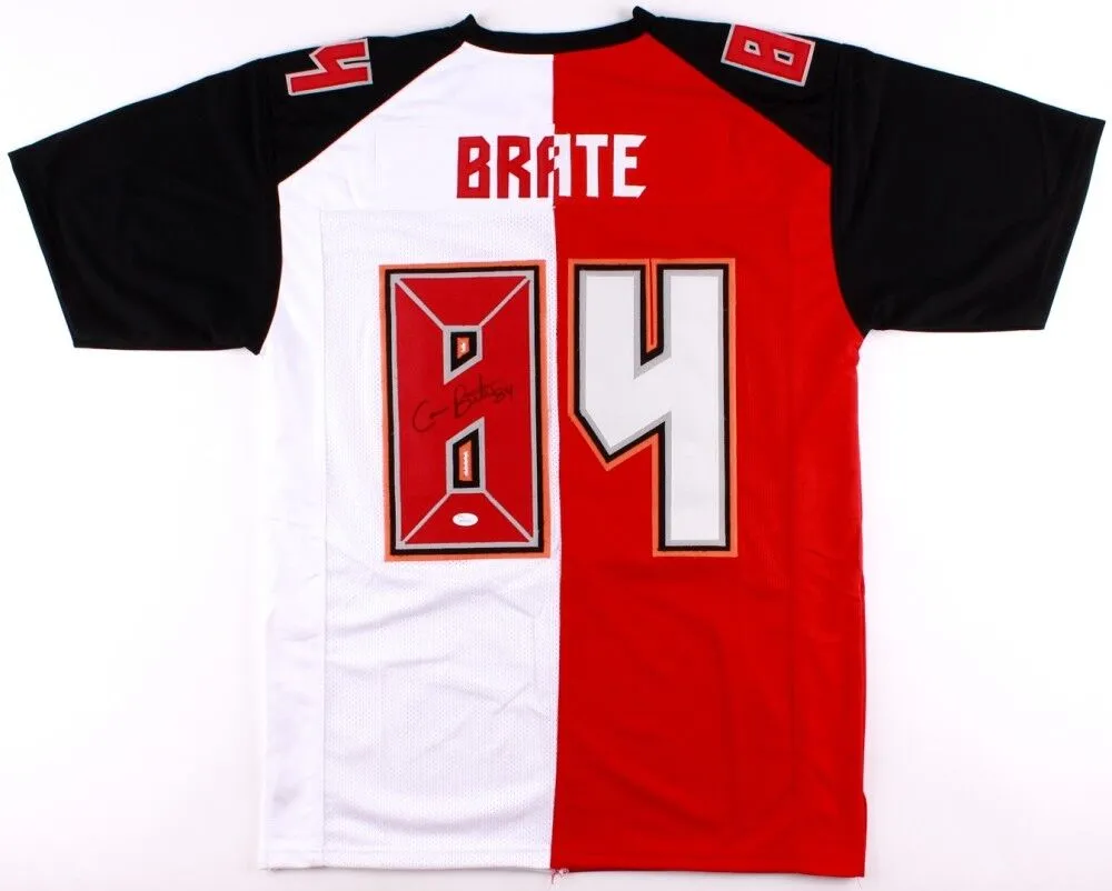 Cameron Brate Signed Custom Buccaneers Jersey (JSA COA) Tampa Bay Bucs Tight End