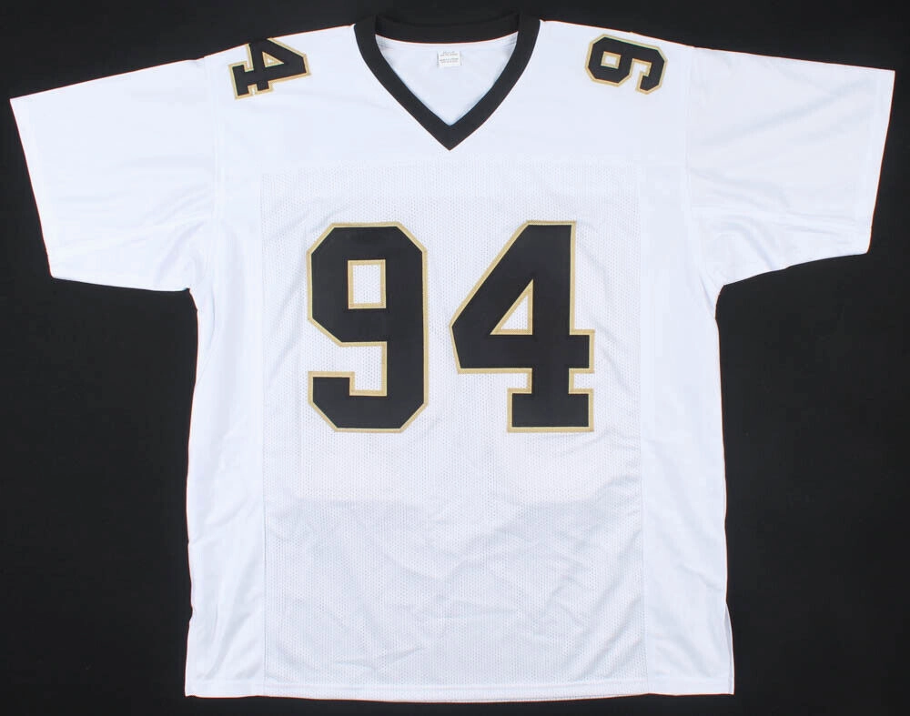 Cameron Jordan Signed New Orleans Saints White Jersey (PSA Holo) 3Pro Bowl D.E.