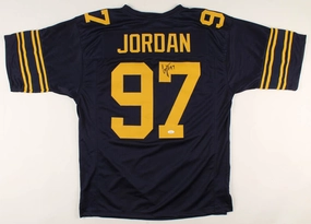 Cameron Jordan Signed University of California Jersey JSA COA/ Saints All Pro DE