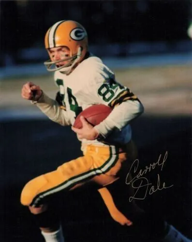 Carroll Dale Signed Green Bay Packers Jersey (JSA) 2xSuper Bowl Champ I & II