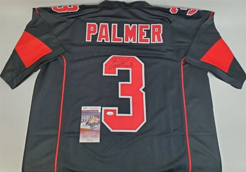 Carson Palmer Signed Arizona Cardinals Jersey (JSA COA) 3Pro Bowl Quarterback