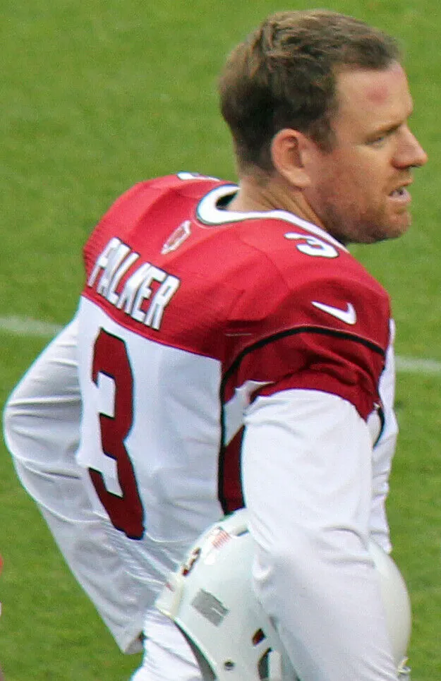 Carson Palmer Signed Arizona Cardinals Jersey (JSA COA) 3Pro Bowl Quarterback