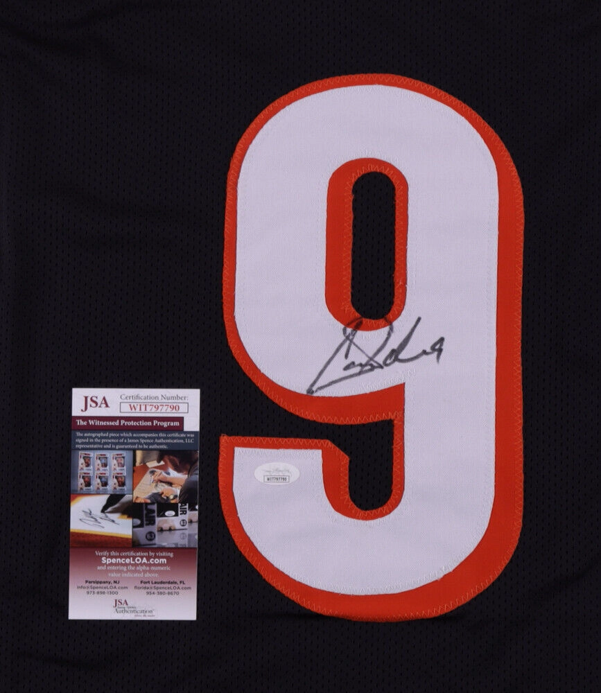 Carson Palmer Signed Cincinnati Bengals Jersey (JSA COA) 3Pro Bowl Quarterback