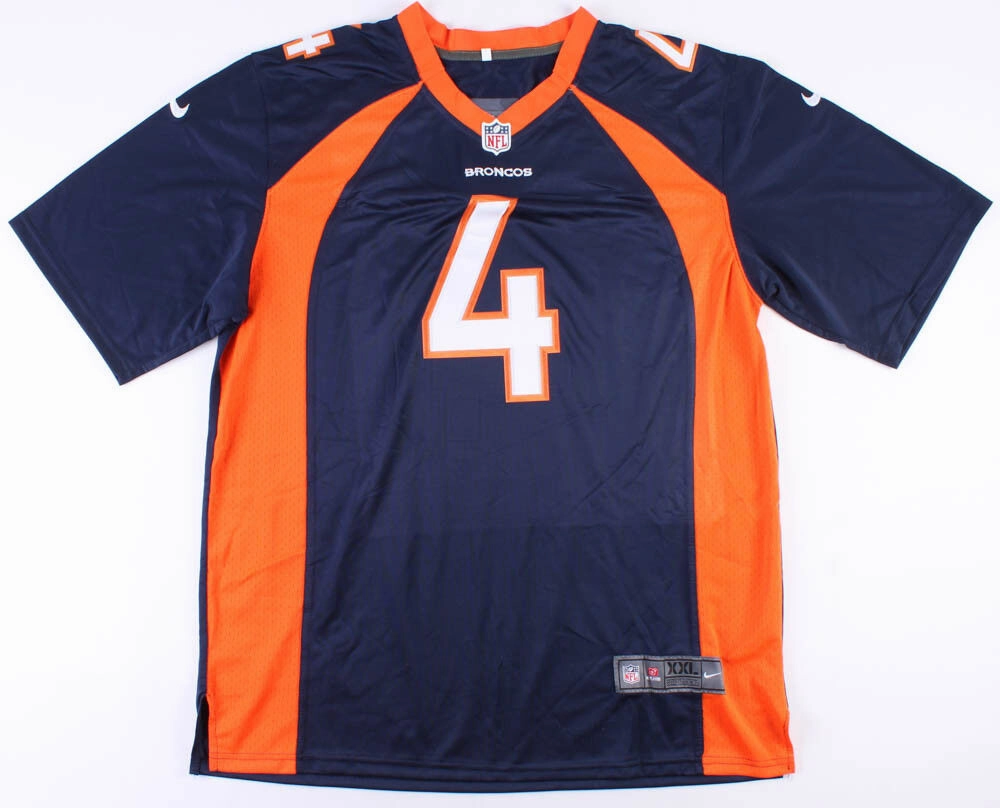 Case Keenum Signed Broncos Custom On Field Style Jersey (JSA COA)Denver  #1 Q.B.