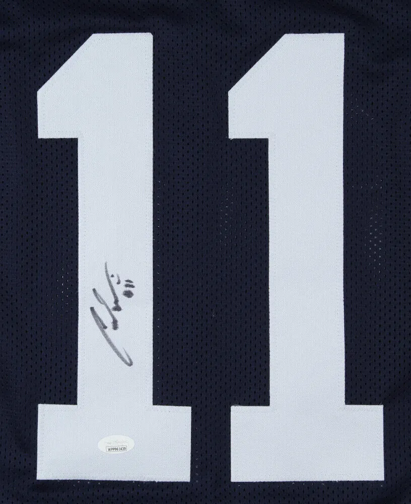 Cedrick Wilson Jr. Signed Cowboys Jersey (JSA COA) Dallas Draft Pick 2018 / W R