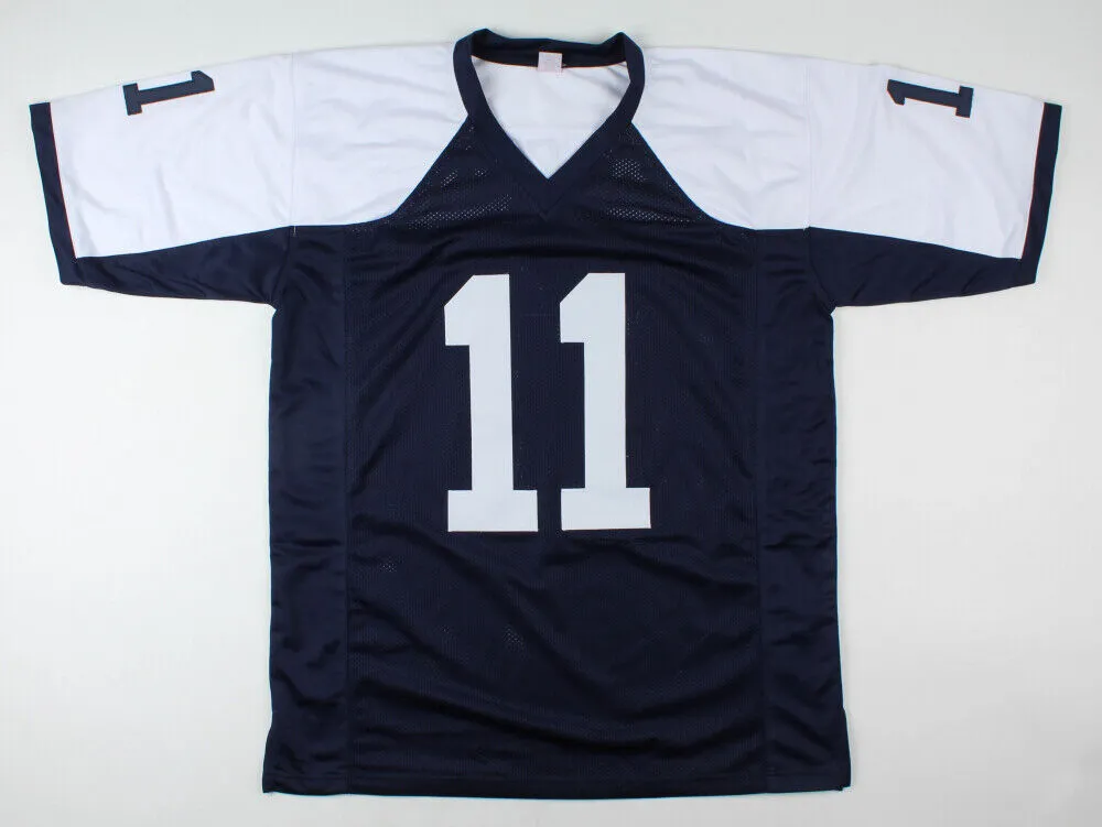Cedrick Wilson Jr. Signed Cowboys Jersey (JSA COA) Dallas Draft Pick 2018 / W R