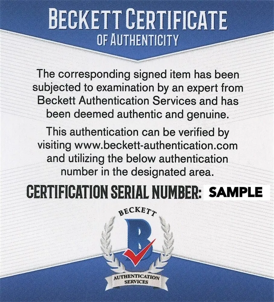 Chad Pennington Signed New York Jets Jersey (Beckett) NY Starting QB (2000-2007)