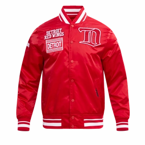 CHAMARRA DE SATN NHL DETROIT RED WINGS RETRO CLASSICS