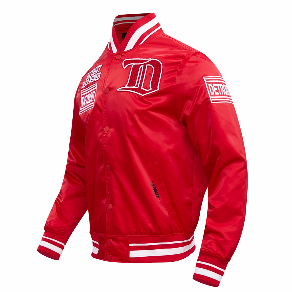 CHAMARRA DE SATN NHL DETROIT RED WINGS RETRO CLASSICS