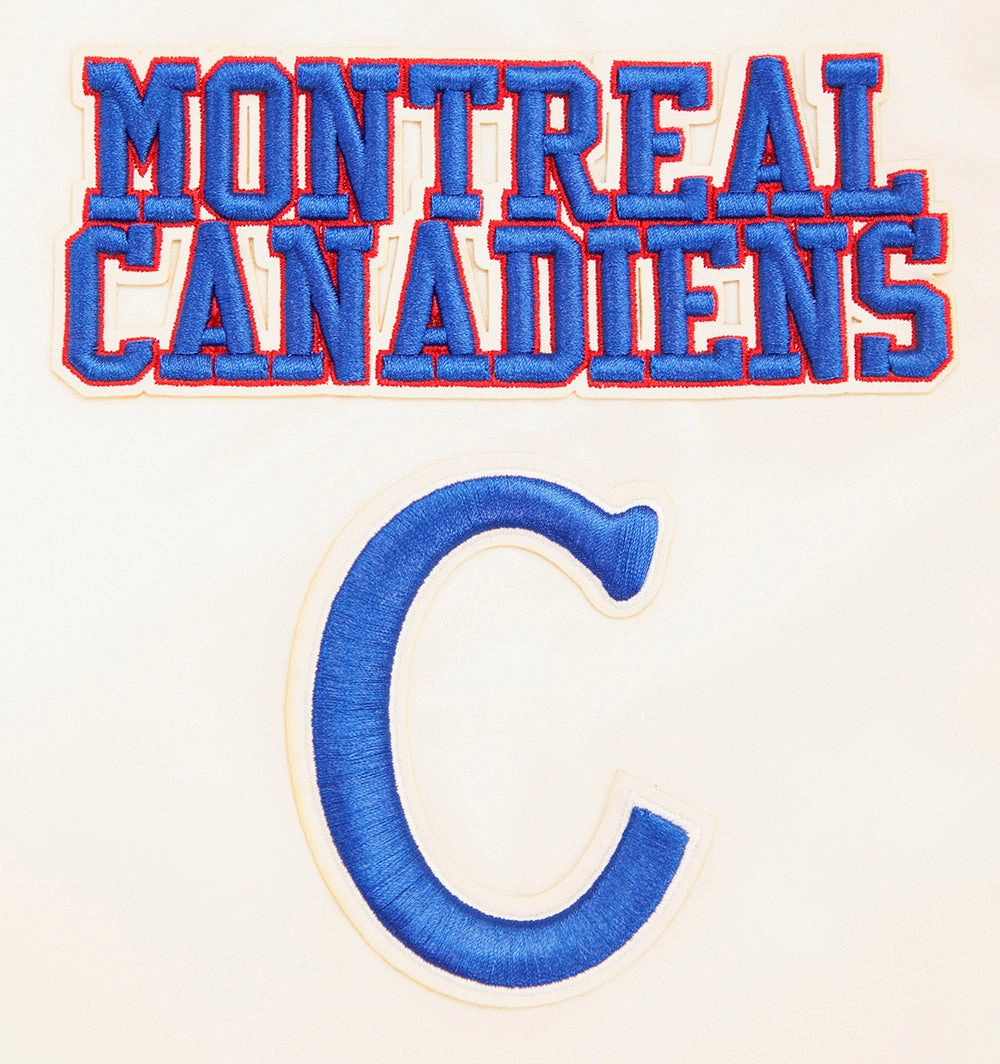 CHAMARRA DE SATN NHL MONTREAL CANADIENS RETRO CLASSICS
