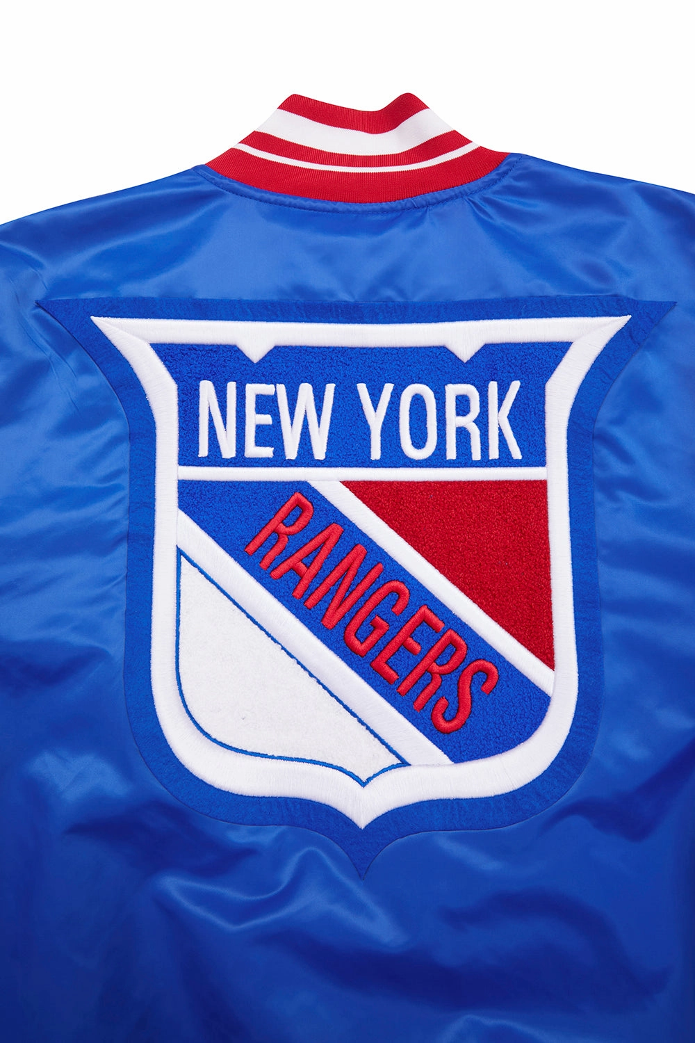 CHAMARRA DE SATN NHL NEW YORK RANGERS RETRO CLASSICS