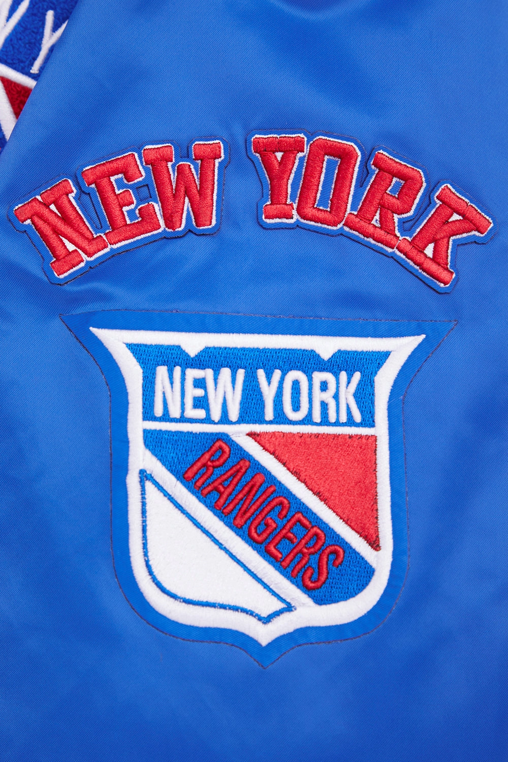 CHAMARRA DE SATN NHL NEW YORK RANGERS RETRO CLASSICS