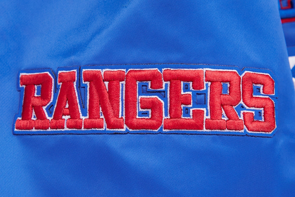 CHAMARRA DE SATN NHL NEW YORK RANGERS RETRO CLASSICS