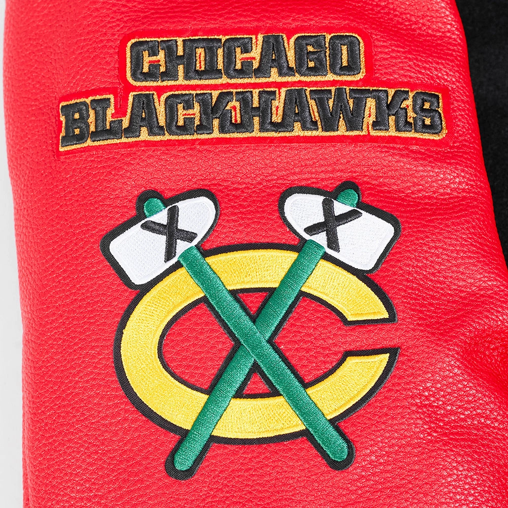 CHAMARRA UNIVERSITARIA NHL CHICAGO BLACKHAWKS CLASSIC VARSITY