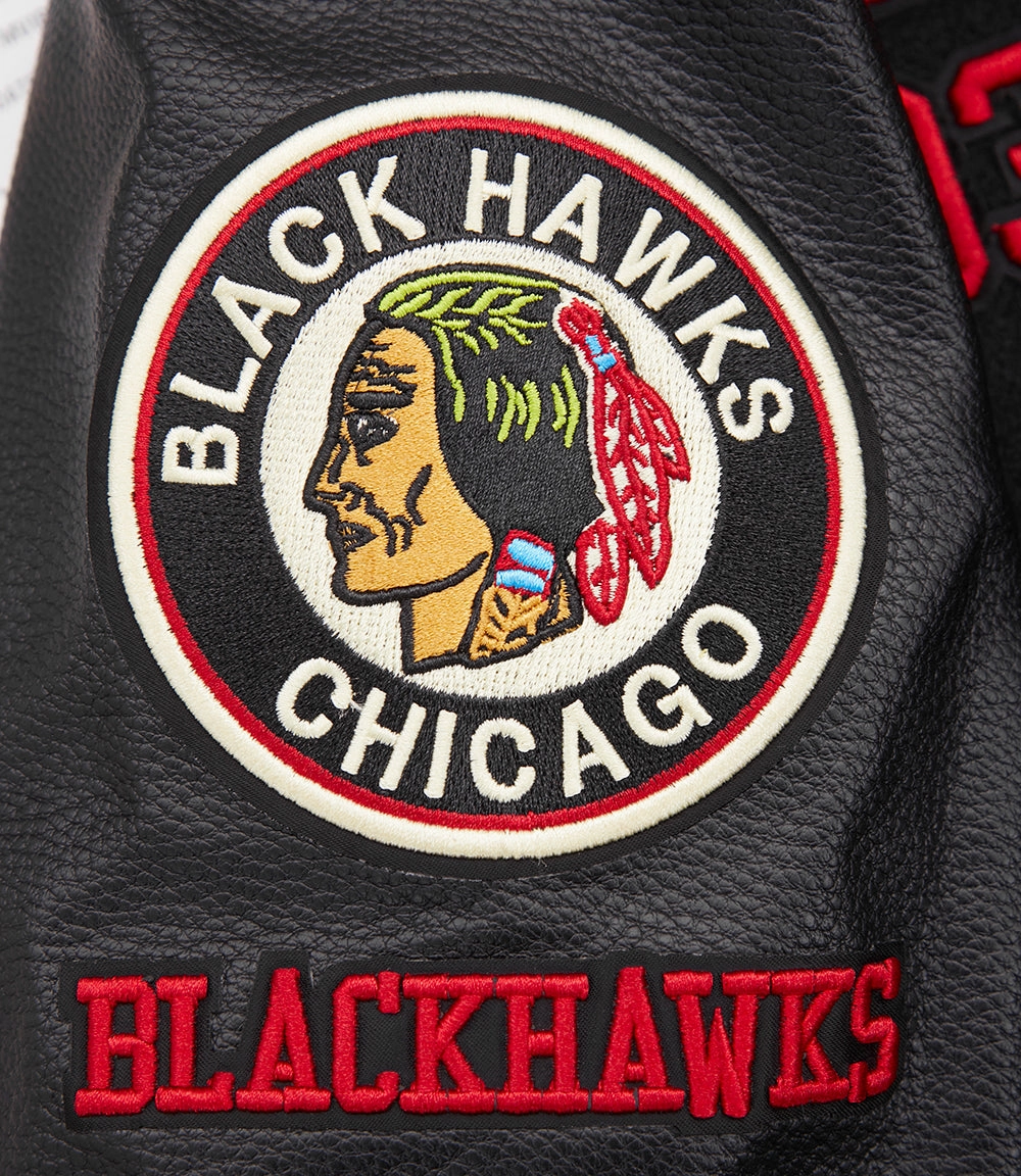 CHAMARRA UNIVERSITARIA NHL CHICAGO BLACKHAWKS RETRO CLASSICS