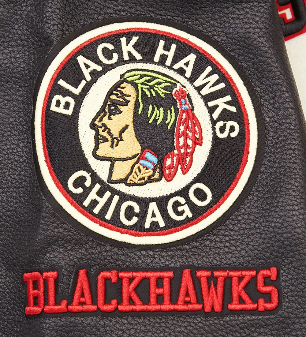 CHAMARRA UNIVERSITARIA NHL CHICAGO BLACKHAWKS RETRO CLASSICS