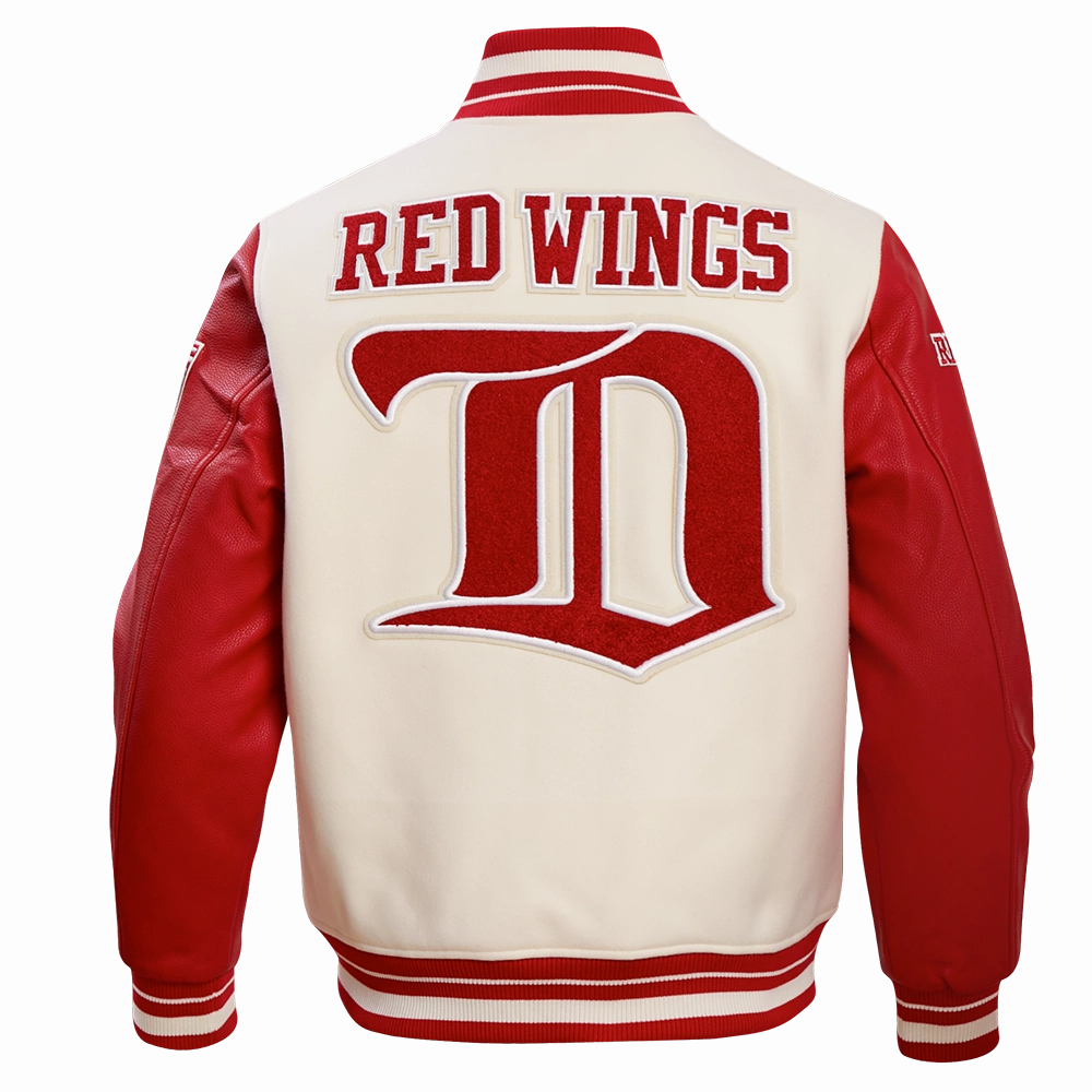 CHAMARRA UNIVERSITARIA NHL DETROIT RED WINGS RETRO CLASSICS