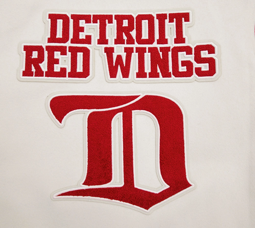 CHAMARRA UNIVERSITARIA NHL DETROIT RED WINGS RETRO CLASSICS PARA MUJER