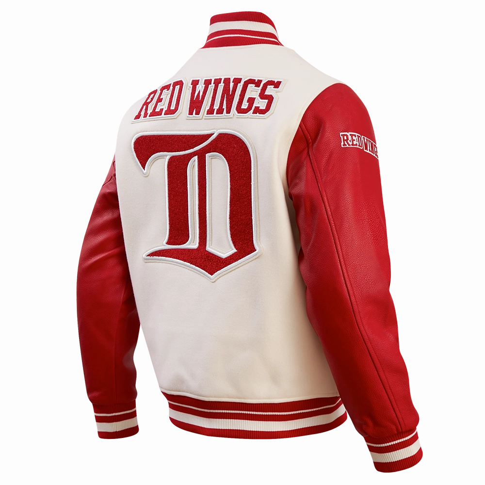 CHAMARRA UNIVERSITARIA NHL DETROIT RED WINGS RETRO CLASSICS