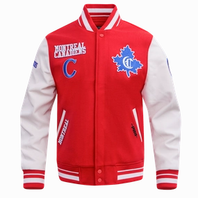 CHAMARRA UNIVERSITARIA NHL MONTREAL CANADIENS RETRO CLASSICS