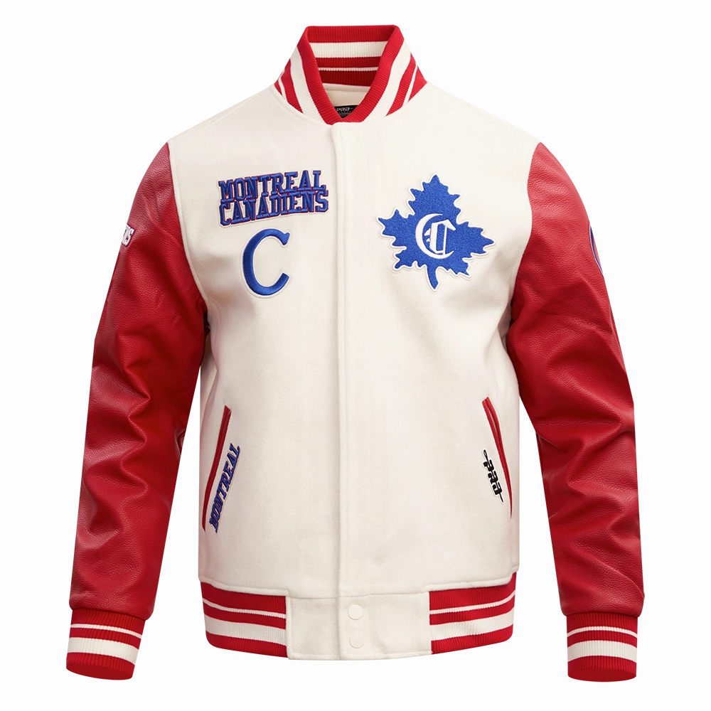 CHAMARRA UNIVERSITARIA NHL MONTREAL CANADIENS RETRO CLASSICS