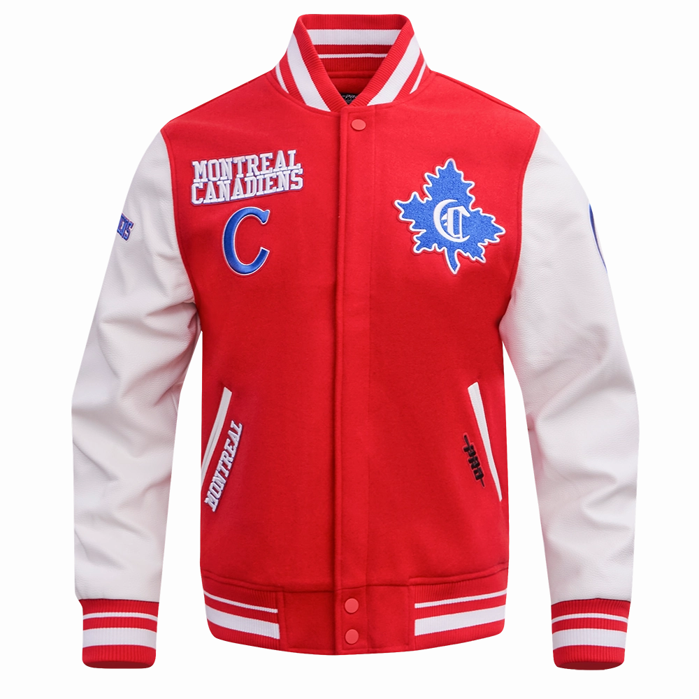 CHAMARRA UNIVERSITARIA NHL MONTREAL CANADIENS RETRO CLASSICS