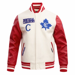 CHAMARRA UNIVERSITARIA NHL MONTREAL CANADIENS RETRO CLASSICS
