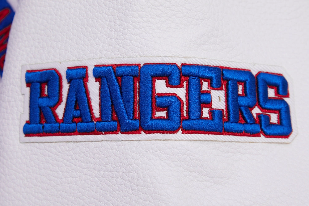 CHAMARRA UNIVERSITARIA NHL NEW YORK RANGERS RETRO CLASSICS PARA MUJER