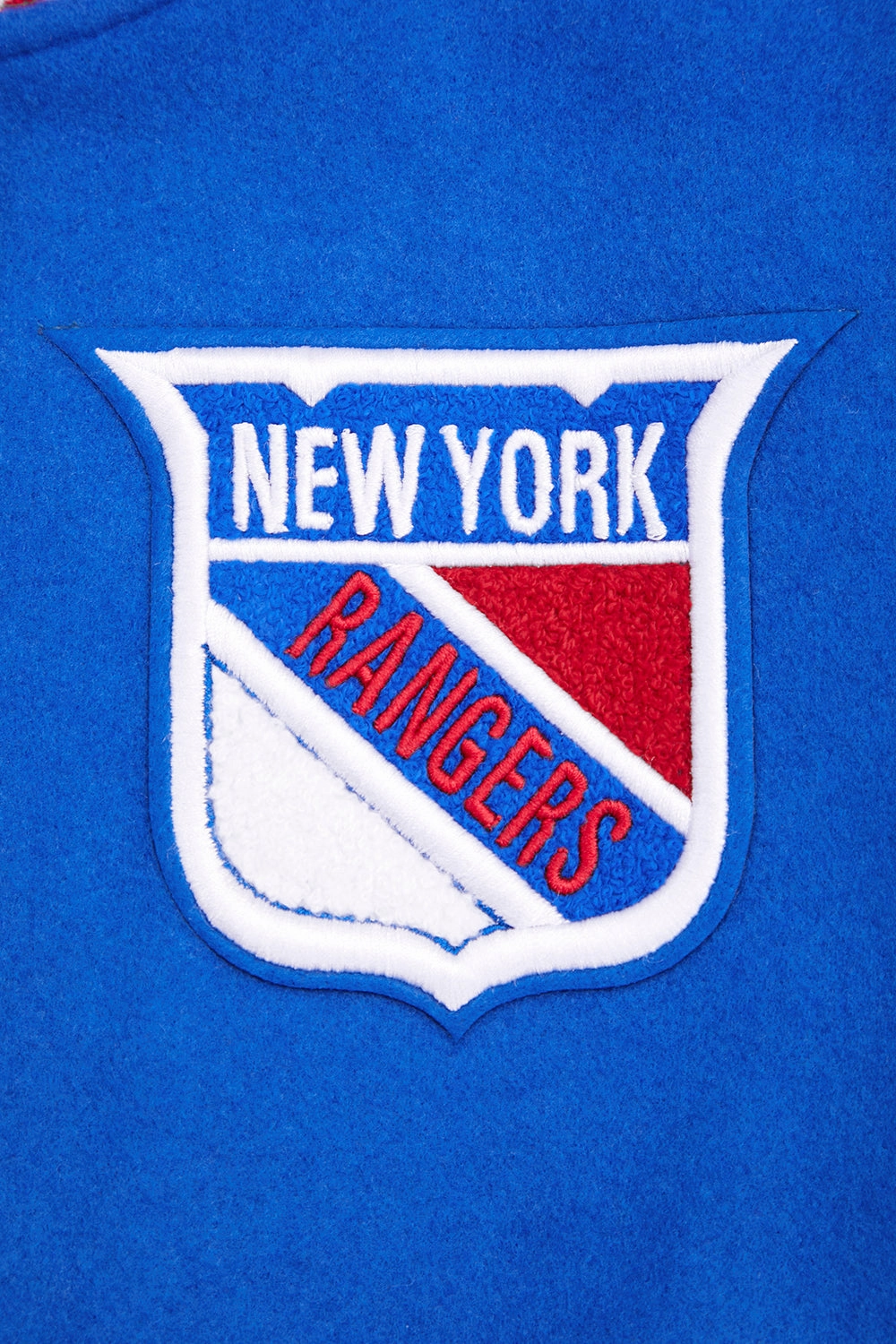 CHAMARRA UNIVERSITARIA NHL NEW YORK RANGERS RETRO CLASSICS PARA MUJER
