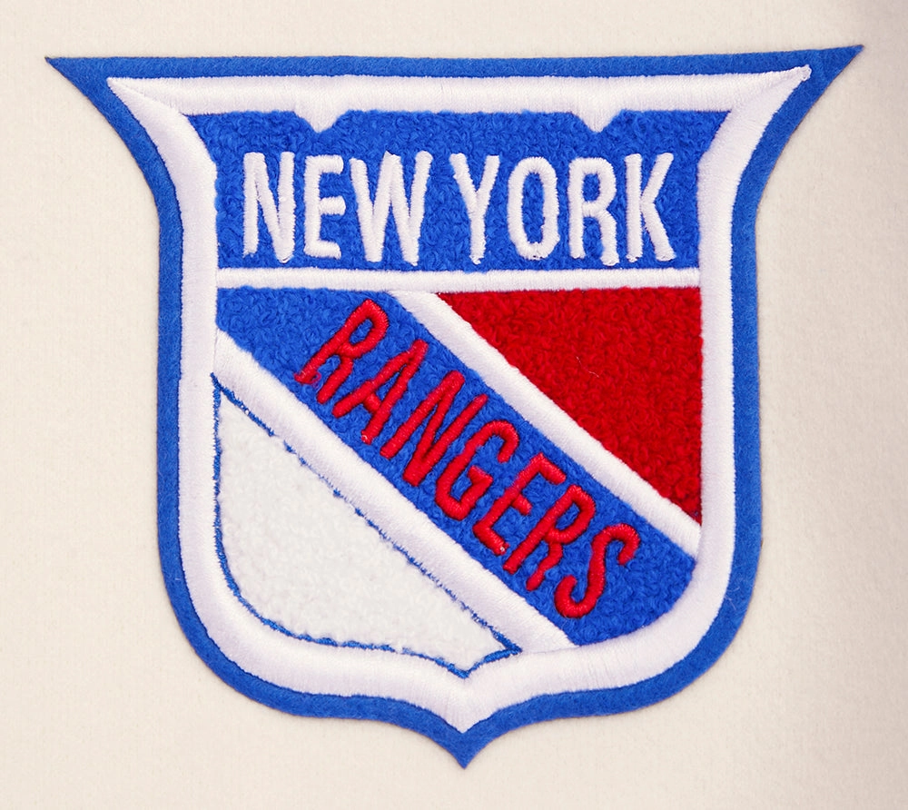 CHAMARRA UNIVERSITARIA NHL NEW YORK RANGERS RETRO CLASSICS PARA MUJER