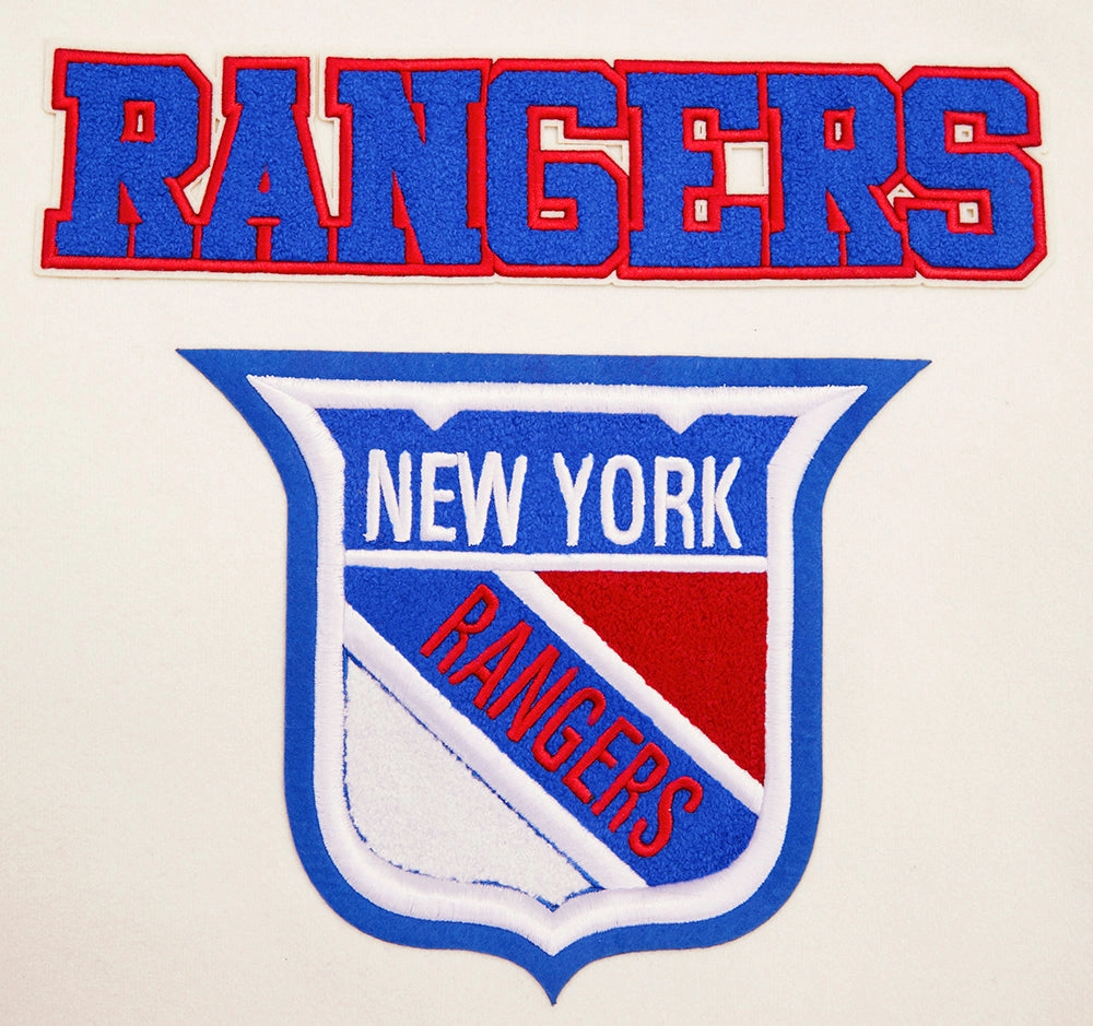 CHAMARRA UNIVERSITARIA NHL NEW YORK RANGERS RETRO CLASSICS PARA MUJER