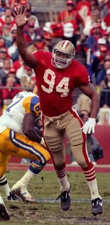 Charles Haley Signed San Francisco 49ers Jersey (JSA COA) 5xSuper Bowl Champion