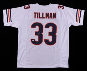 Charles Peanut Tillman Signed Chicago Bears Jersey (Beckett COA) All Pro D.B.